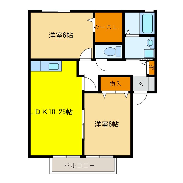 シャルマンコートの物件間取画像