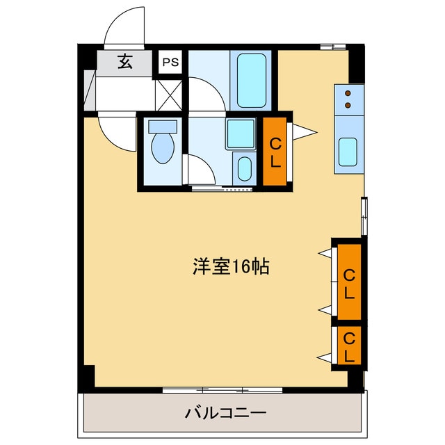 CASA FELICEの物件間取画像