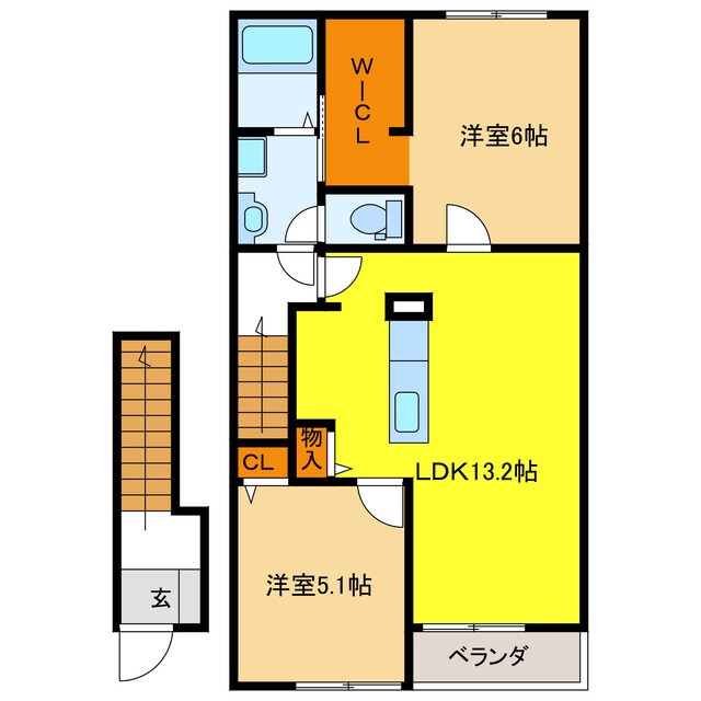 グローヴの物件間取画像