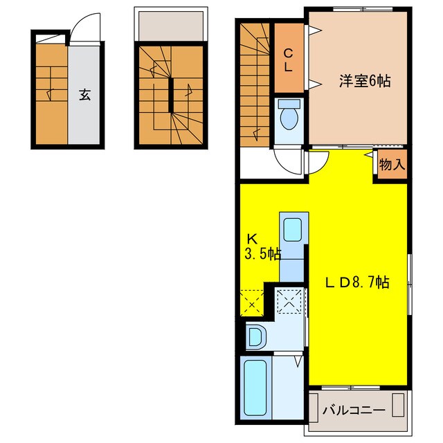 ラシアスの物件間取画像