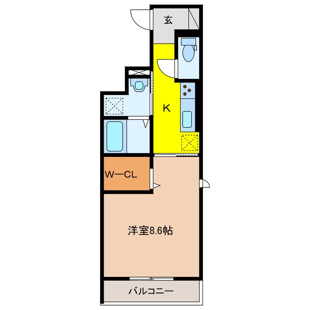 ガーデンテラス加納寿の物件間取画像