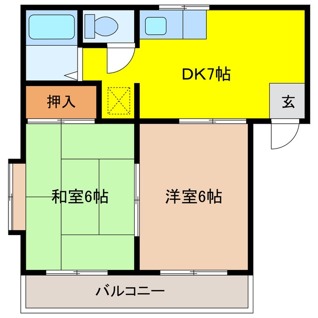 ベイセゾンの物件間取画像