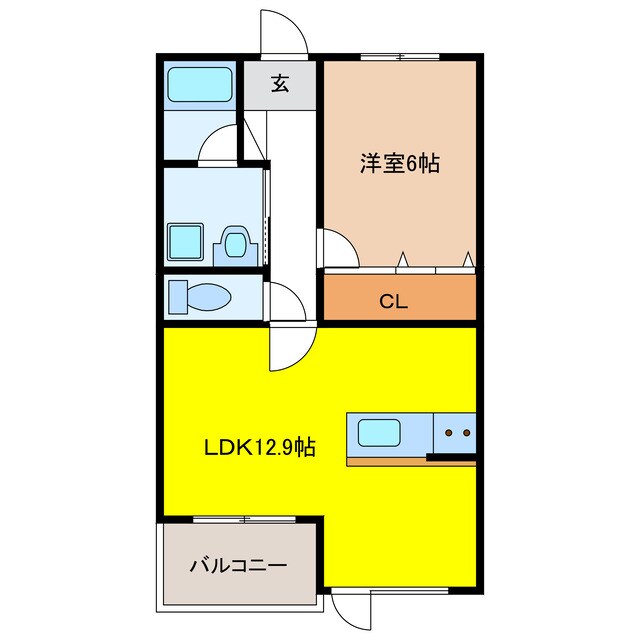 ステージSの物件間取画像