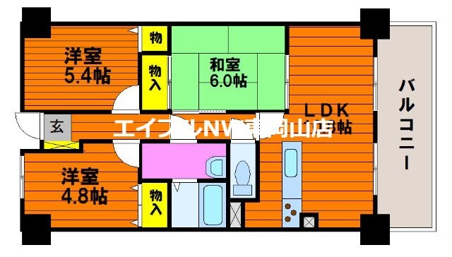 SD清水の物件間取画像