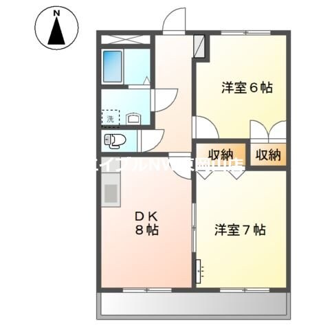 サンコート土田の物件間取画像