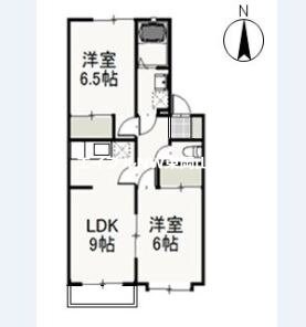 プレベルジュ　Ｃの物件間取画像