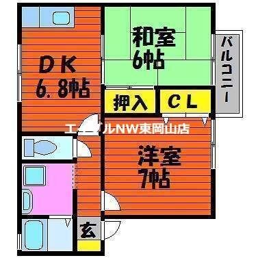 メゾン　ミ・モレの物件間取画像