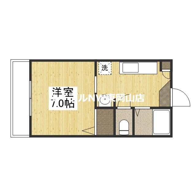 コンフォート住吉の物件間取画像