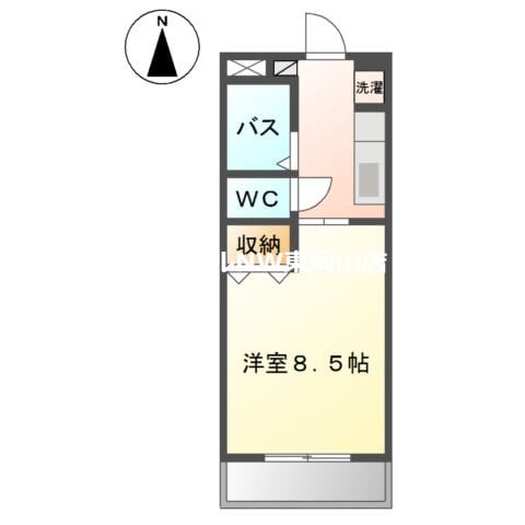 ハートハイムの物件間取画像