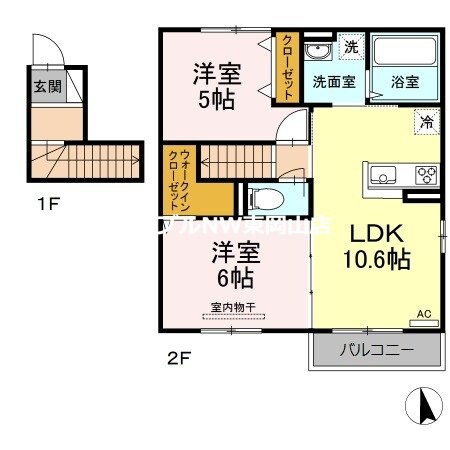 アネックスⅢの物件間取画像