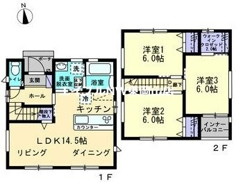 ルミエールドゥサナ国富　Ｈの物件間取画像