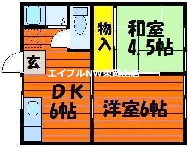 物件間取画像