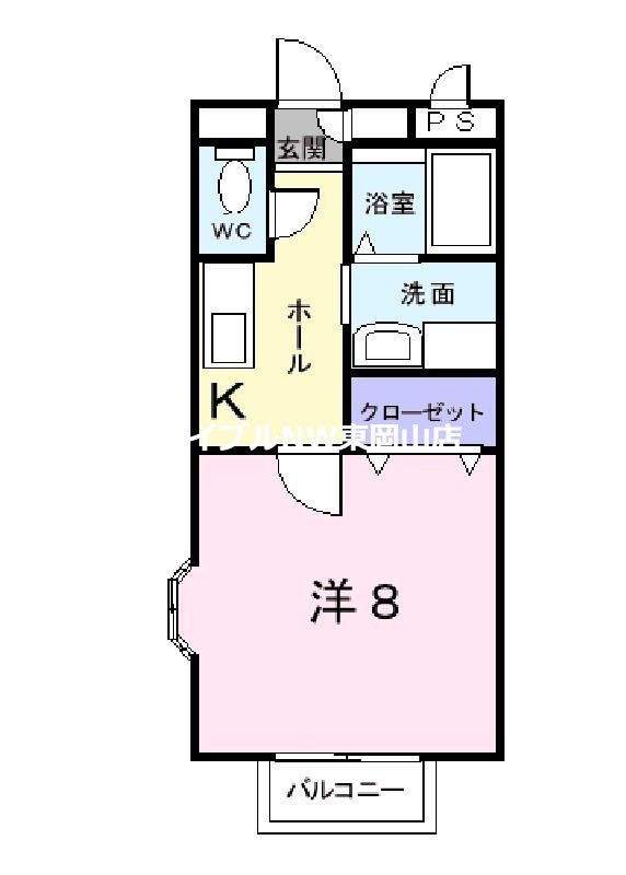 サンセール・ナンバの物件間取画像