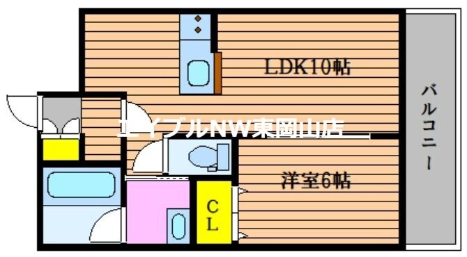 カネツグマンションⅡの物件間取画像