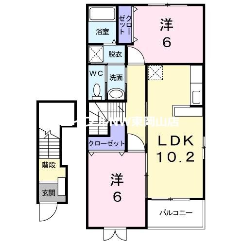 マーガレットの物件間取画像