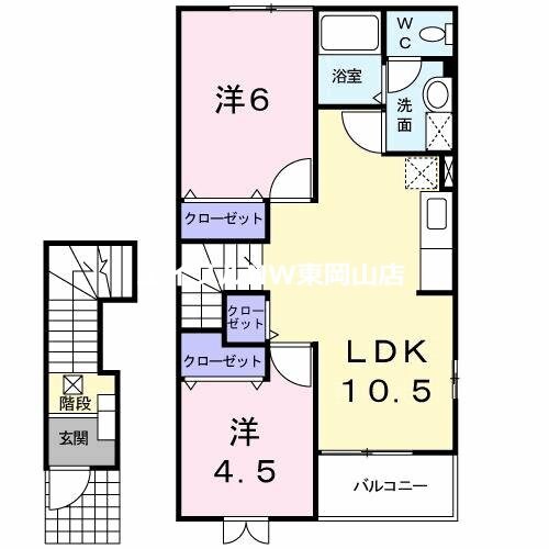 エトワール　Ｂの物件間取画像