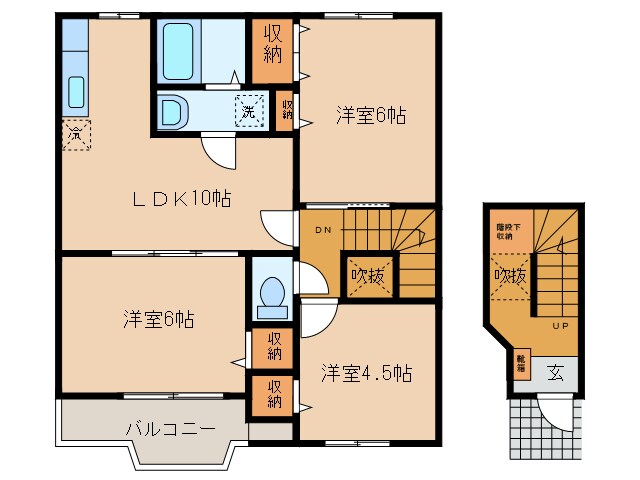 ボワ　メゾンⅡの物件間取画像