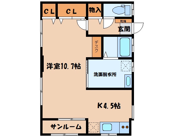 タケヤの物件間取画像