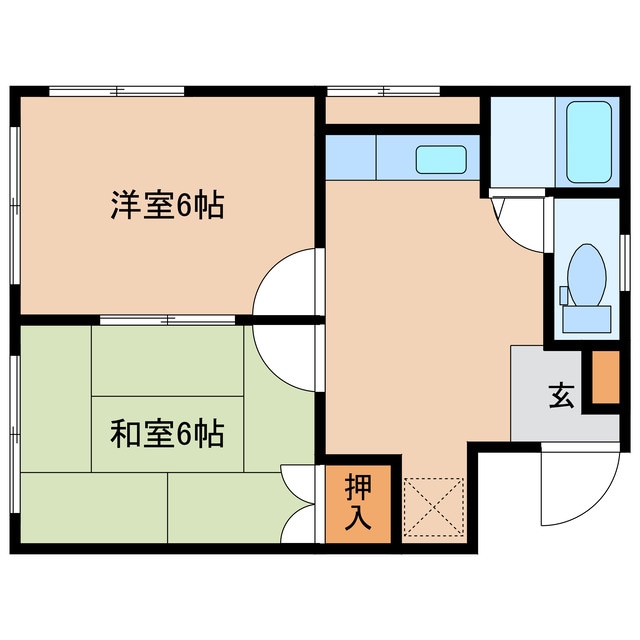 コーポ青陽の物件間取画像