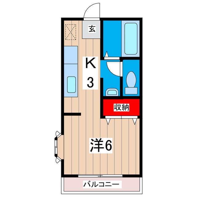 物件間取画像