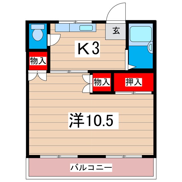 物件間取画像