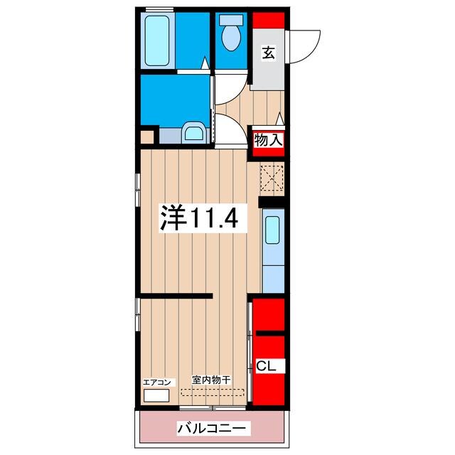 フォアールの物件間取画像