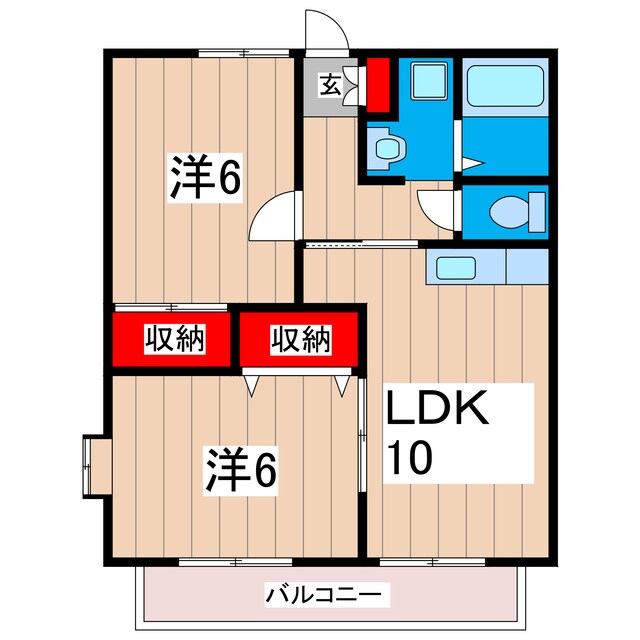ガーデンコートの物件間取画像