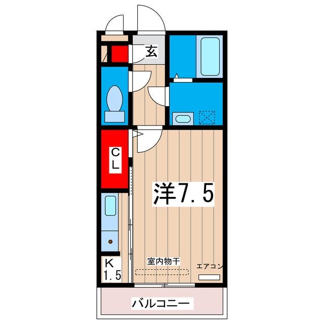 グレースライフ泉ケ森の物件間取画像