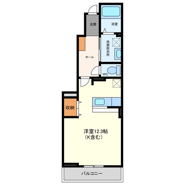 ソレアードの物件間取画像