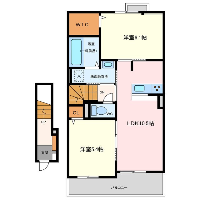リファインⅢの物件間取画像