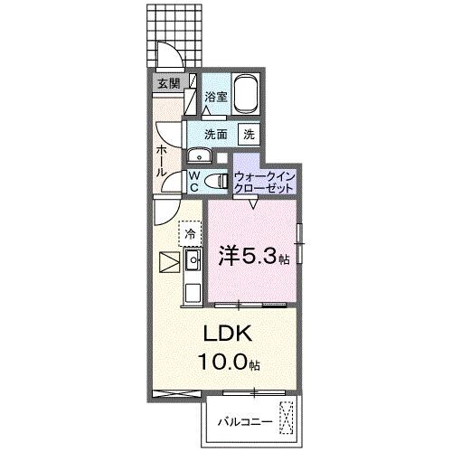 グラシアの物件間取画像