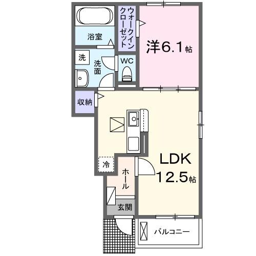ラル　Ｂの物件間取画像