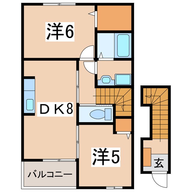 フォレスト・ビューⅠの物件間取画像