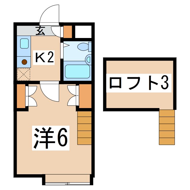 シティパレス諏訪Ⅰの物件間取画像