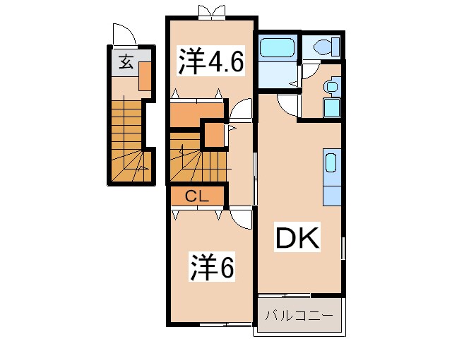 グローリーの物件間取画像