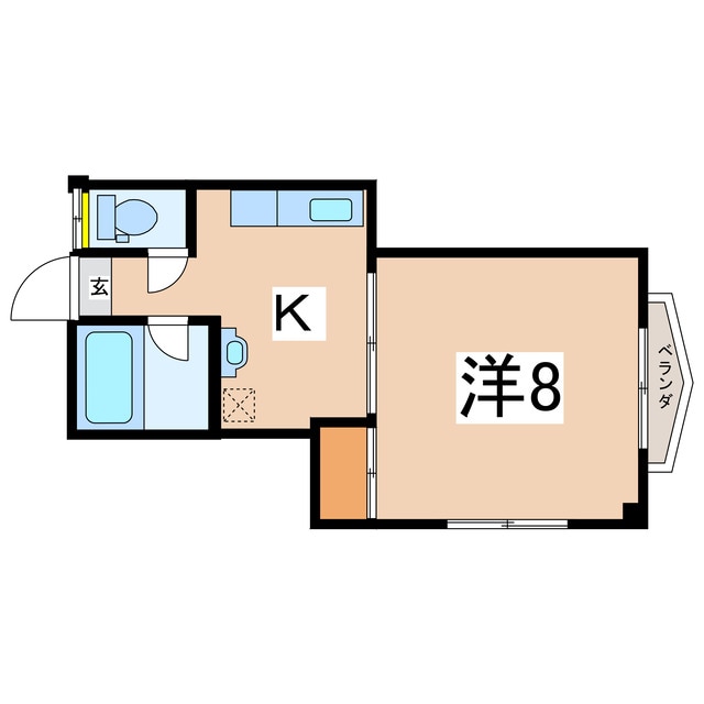 尾崎ビルの物件間取画像