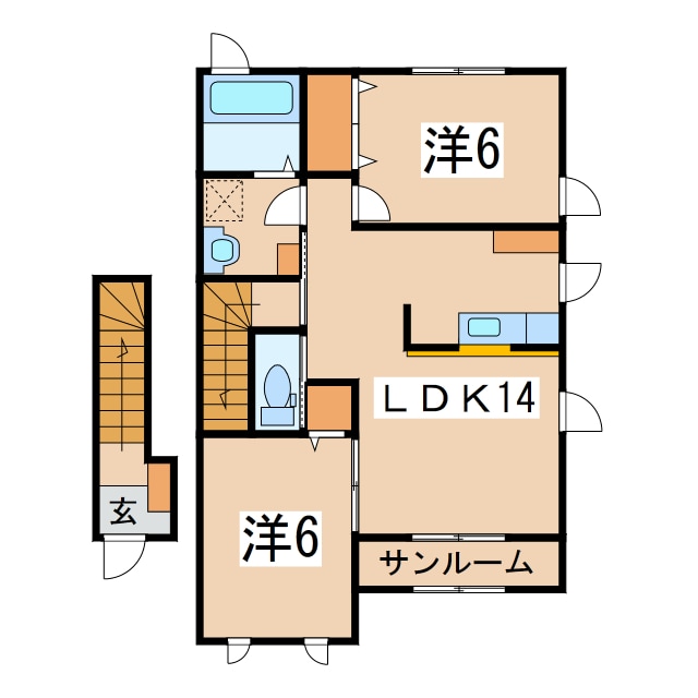 ブリーロ青木の物件間取画像