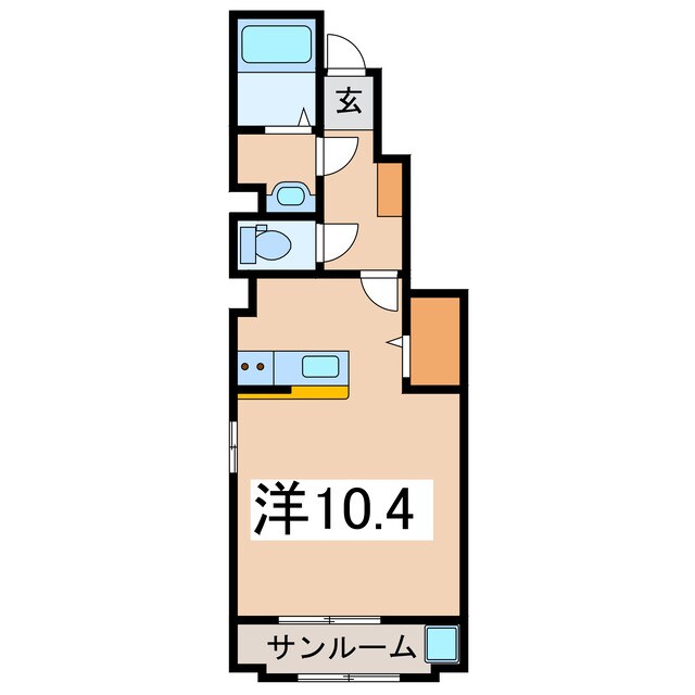 プライムタウン日吉Ⅱの物件間取画像