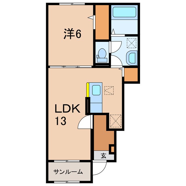 サンリット　パートⅡの物件間取画像