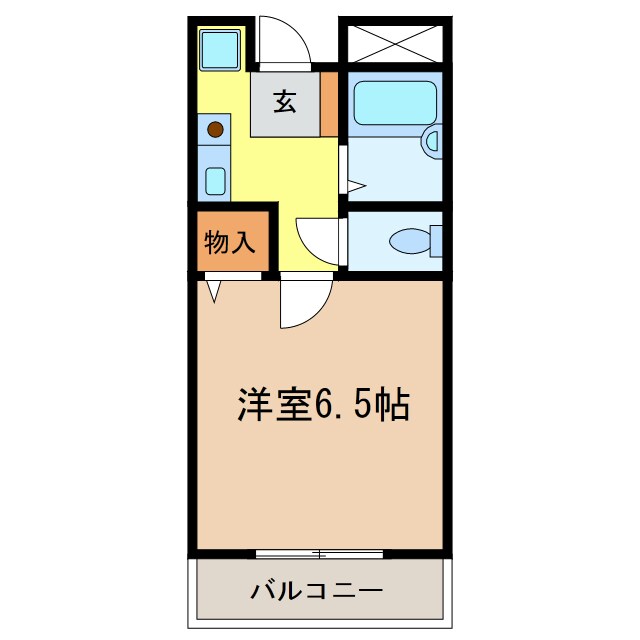 フェスタ千代田の物件間取画像