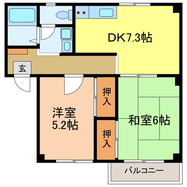 エステートピア　ウラタの物件間取画像