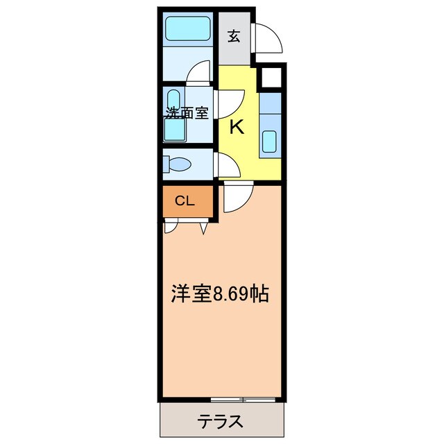 フジパレス　アサヒの物件間取画像