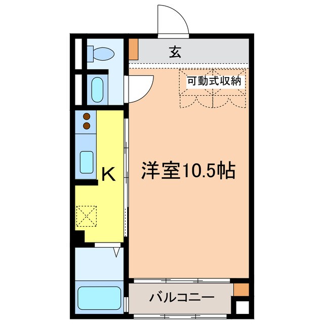 クリプトメリアの物件間取画像