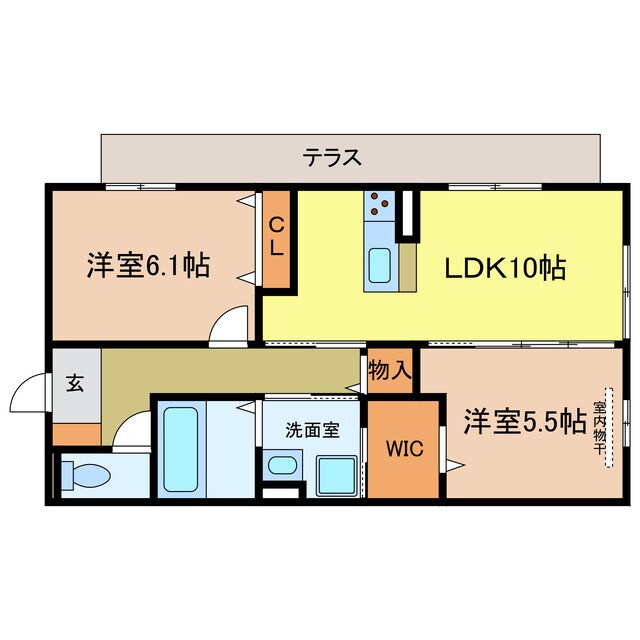 SunSunあおばおかの物件間取画像