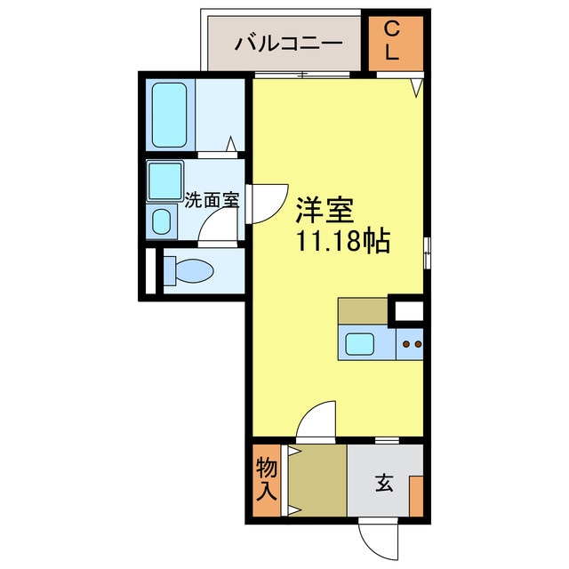 F＋style 狭山・池尻中　1号館の物件間取画像