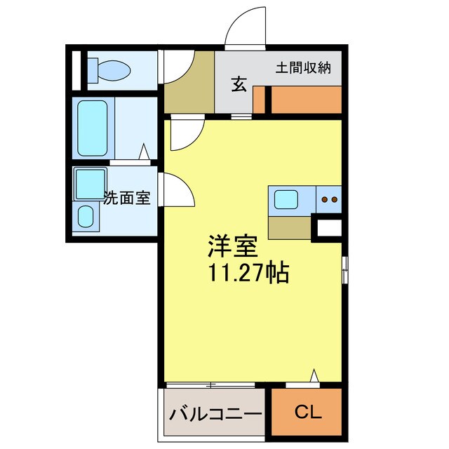 F＋style 狭山・池尻中　1号館の物件間取画像