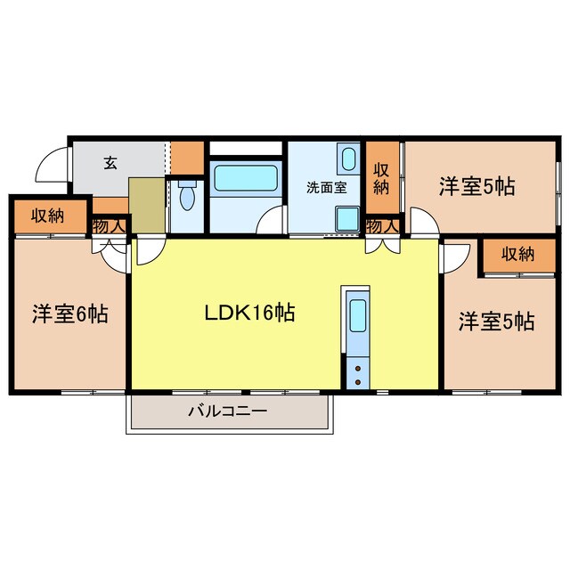 グランフォレスト千代田の物件間取画像