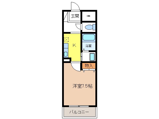 物件間取画像