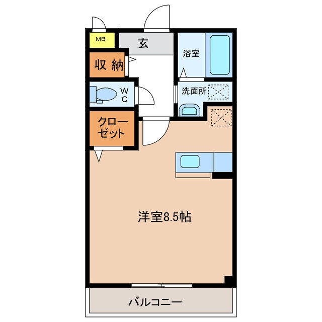 メゾン　アウローラの物件間取画像