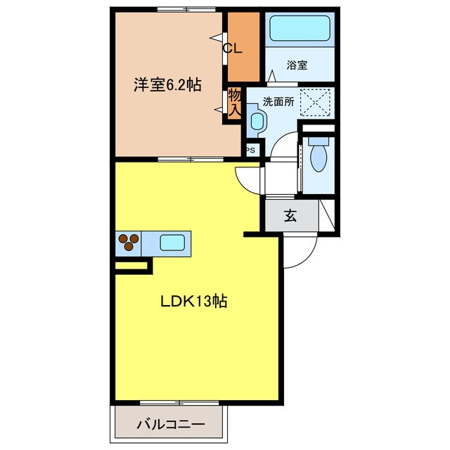 アオーラ　ヌエボⅠの物件間取画像